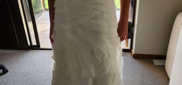 Ice White Wedding dress